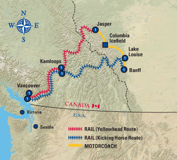 rocky mountaineer canadian rockies escape
