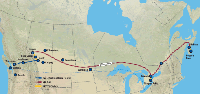 rocky mountaineer trans-canada rail adventure