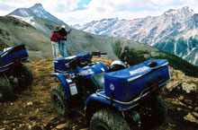 a.t.v. tours - canadian rockies