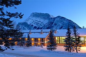 banff douglas fir resort - winter