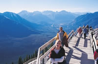 banff gondola - boardwalk