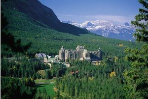 the fairmont banff springs hotel, banff, alberta, canada