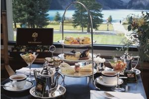 afternoon tea in the lakeview lounge