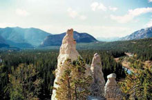 discover banff tour - hoodoos lookout