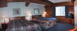 superior room with three queen beds