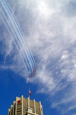 calgary stampede air show