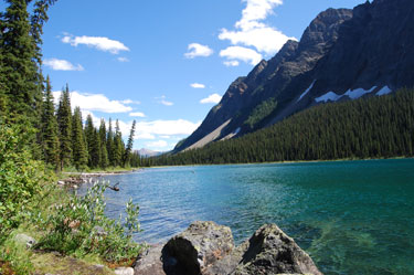 boom lake, kootenay national park