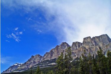 castle mountain - between banff and lake louise