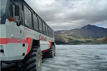 ice explorer - athabasca glacier