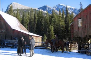 movie set - spray lakes