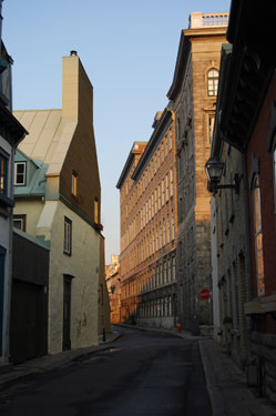 street in quebec city