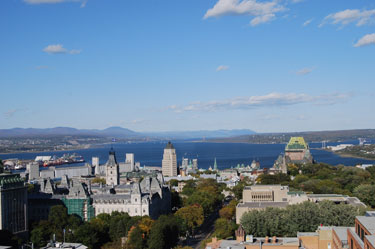 view of quebec city