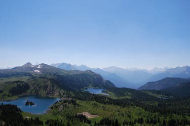 sunshine meadows - view from standish viewpoint