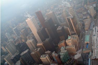 toronto - view from cn tower