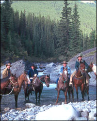 banff horseback riding