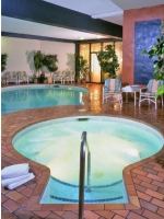 indoor pool and hot tub