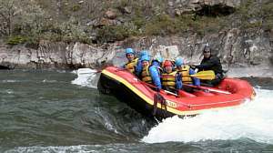 kananaskis river family rafting