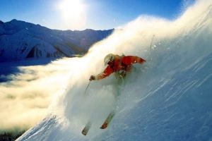 ski kicking horse